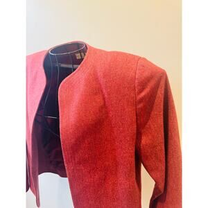 Vintage Gordon of Philadelphia Wool Open Front Blazer Jacket 10